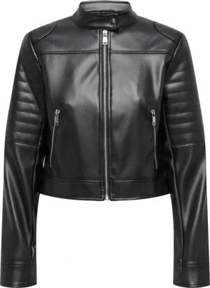 ONLY Lederimitatjacke "ONLSARAMY FAUX LEATH MOTO JACKET CC OTW" ohne Kapuze