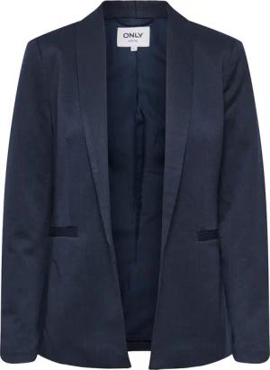 ONLY Longblazer "ONLESKA-ADDY LIFE L/S HB BLAZER CC TLR" mit Reverskragen, verschlusslose Form, Fischgratmuster
