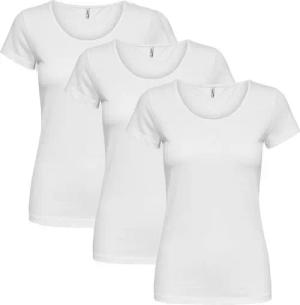 ONLY Longsleeve ONLY 3er Pack Damen T-Shirt kurzarm