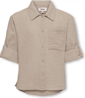 ONLY Mädchen Bluse KOGTHYRA beige | 140