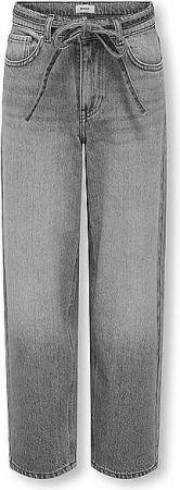 ONLY Mädchen Jeans Wide Fit KOGGIANNA  grau | 164