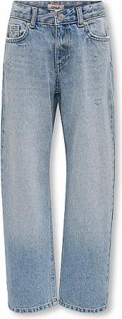 ONLY Mädchen Jeans Wide Leg KOGELLA  hellblau | 140