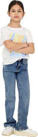 ONLY Mädchen Jeans Wide Leg KOGJUICY  hellblau | 146