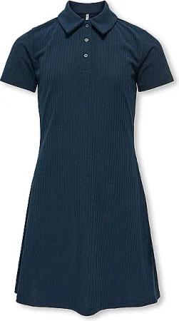 ONLY Mädchen Kleid KOGTELLA  dunkelblau | 134-140