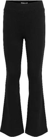 ONLY Mädchen Leggings KONPAIGE Flared Fit schwarz | 164