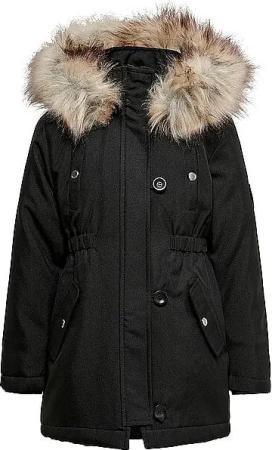 ONLY Mädchen Parka KOGIRIS  schwarz | 164