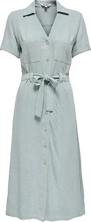 ONLY Maxikleid ONLSIESTA hellgrau | L