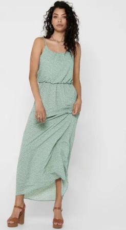 ONLY Maxikleid ONLWINNER S/L MAXI DRESS NOOS PTM Materialmix, regular fit