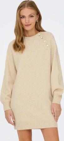 ONLY Midikleid "ONLEMMA LIFE LS BUTTON ONEC DRESS CC KNT" Sommerkleid
