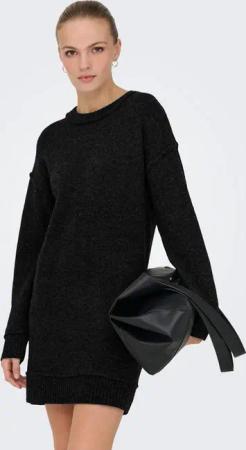 ONLY Midikleid ONLHAZEL LS O-NECK DRESS BF KNT Sommerkleid