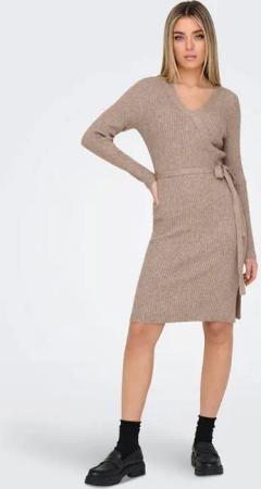 ONLY Midikleid ONLVENLO (1-tlg) Wickel-Design