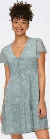 ONLY Minikleid "ONLAIDA ELISA LIFE DOBBY DRESS WVN" Sommerkleid