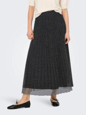 ONLY Plisseerock ONLSKY PLISSE AOP SKIRT JRS