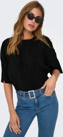 ONLY Plisseeshirt ONLRAVENNA S/S PLISSE TOP NOOS JRS