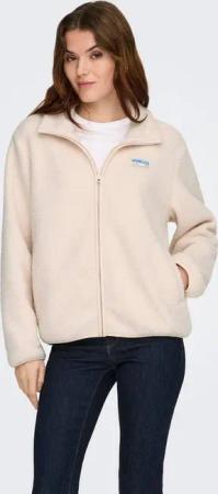 ONLY Plüschjacke ONLEVA LIFE TEDDY JACKET CC OTW Kunstfaser