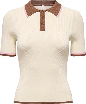 ONLY Poloshirt ONLMEDDI  beige | XS