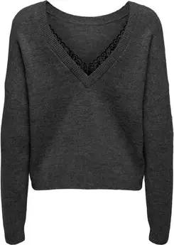 Only  Pullover 15329229 MANIFESTA-DARK GREY MELANGE