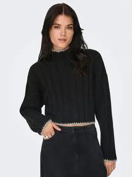 Only  Pullover 15329963 CHICK KNT-BLACK