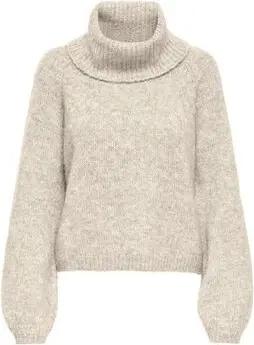 Only  Pullover 15358571 GILA ROLLNECK-WHITECAP GRAY