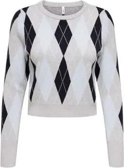 Only  Pullover 15367655 ONLIBI-LIGHT GREY MELANGE