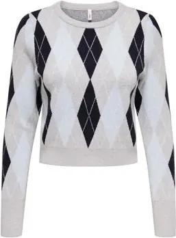 Only  Pullover 15367655 ONLIBI-LIGHT GREY MELANGE