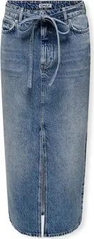 Only  Röcke Gianna Belted Skirt - Medium Blue Denim