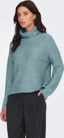 ONLY Rollkragenpullover "ONLARIZONA LS SEQUINS ROLLNECK PULL KNT"
