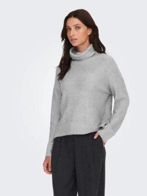 ONLY Rollkragenpullover ONLARIZONA LS SEQUINS ROLLNECK PULL KNT