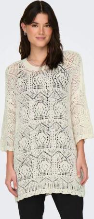 ONLY Rundhalspullover ONLBEACHIE LIFE SS LOOSE O-NECK NOOS KNT