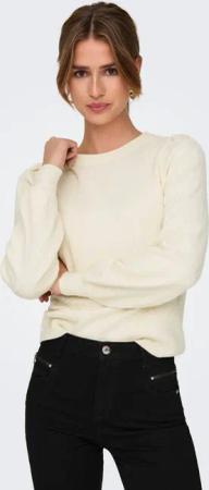 ONLY Rundhalspullover ONLKATIA LS STRUCTURE PUFF O-NECK CC KNT