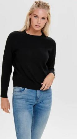 ONLY Rundhalspullover ONLLESLY KINGS in melierter Optik