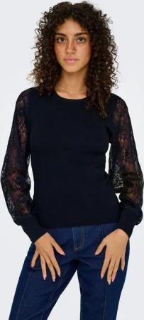ONLY Rundhalspullover ONLPERRY LIFE LS MIX O-NECK KNT