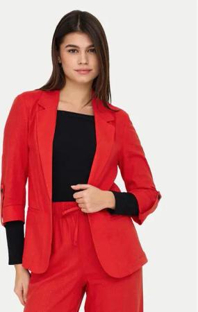 ONLY Sakko Caro 15312199 Rot Loose Fit