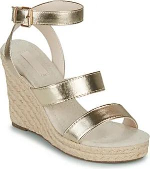 Only  Sandalen ONLAMELIA-16 WEDGE SANDAL FOIL