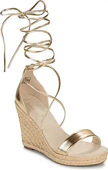 Only  Sandalen ONLAMELIA-17 PU FOIL WRAP WEDGE HEEL