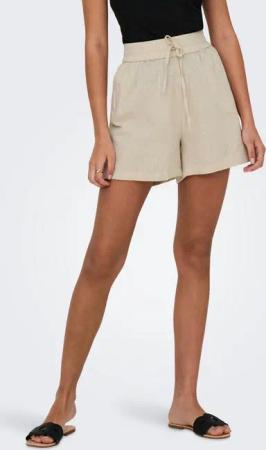 ONLY Shorts ONLTIZANA STRING COTTON SHORTS WVN Baumwolle, loose fit