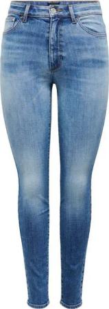 ONLY Skinny-fit-Jeans Jeans Skinny Fit hohe Taille Reißverschluss Gürtelschlaufen ONLFOREVER ICON HW SK LAK DNM REA474NOOS