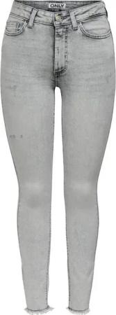 ONLY Skinny-fit-Jeans ONLBLUSH HW ANK RW DESTROY SKINNY DNM mit Destroyed Effekt