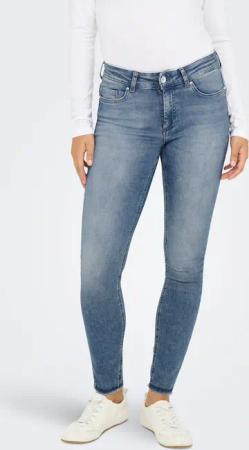 ONLY Skinny-fit-Jeans "ONLBLUSH MID SK ANK RW DNM REA158"