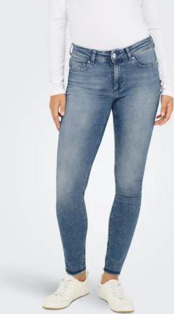 ONLY Skinny-fit-Jeans ONLBLUSH MID SK ANK RW DNM REA158