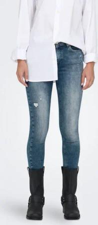 ONLY Skinny-fit-Jeans ONLBLUSH MID SKIN ANK RW DNM REA593 NOOS