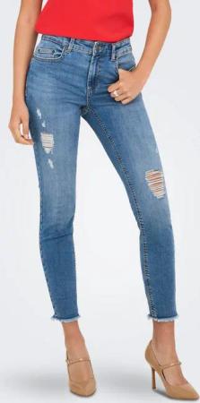 ONLY Skinny-fit-Jeans ONLBLUSH MID WAIST ANK RW SKINNY DES DNM
