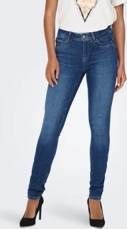 ONLY Skinny-fit-Jeans ONLBLUSH MID WAIST DB STICHT DNM