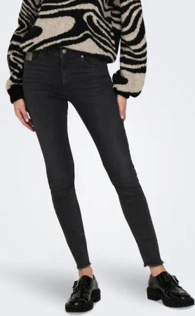 ONLY Skinny-fit-Jeans "ONLBLUSH RHINESTONE MID SK RW DNM"