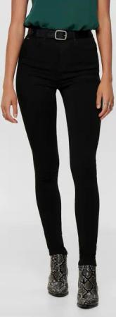 ONLY Skinny-fit-Jeans "ONLFOREVER BLACK LIFE HW SK SOO796C NOOS"