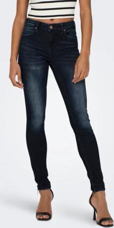 ONLY Skinny-fit-Jeans "ONLKENDELL LIFE REG SK ANKLE" mit Zipper am Saum