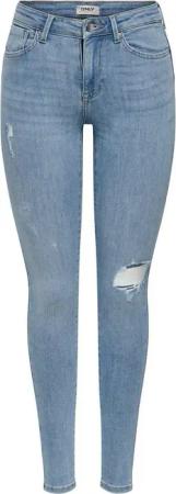 ONLY Skinny-fit-Jeans ONLPOWER LIFE MID PUSH Baumwollmischung, skinny fit
