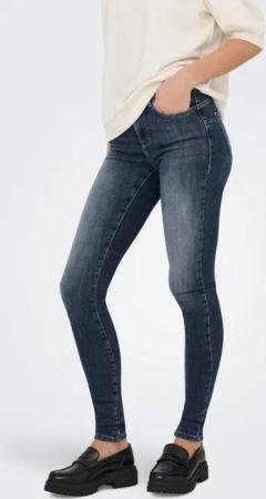 ONLY Skinny-fit-Jeans ONLPOWER MID SKIN PUSHUP DNM REA167 NOOS