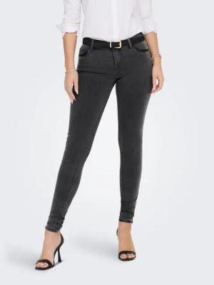 ONLY Skinny-fit-Jeans ONLRAIN LIFE REG SKINNY DNM mit Gürtelschlaufen
