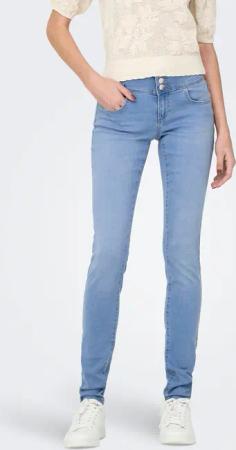 ONLY Skinny-fit-Jeans "ONLROYAL REG VIS BUT SK DNM PIM"